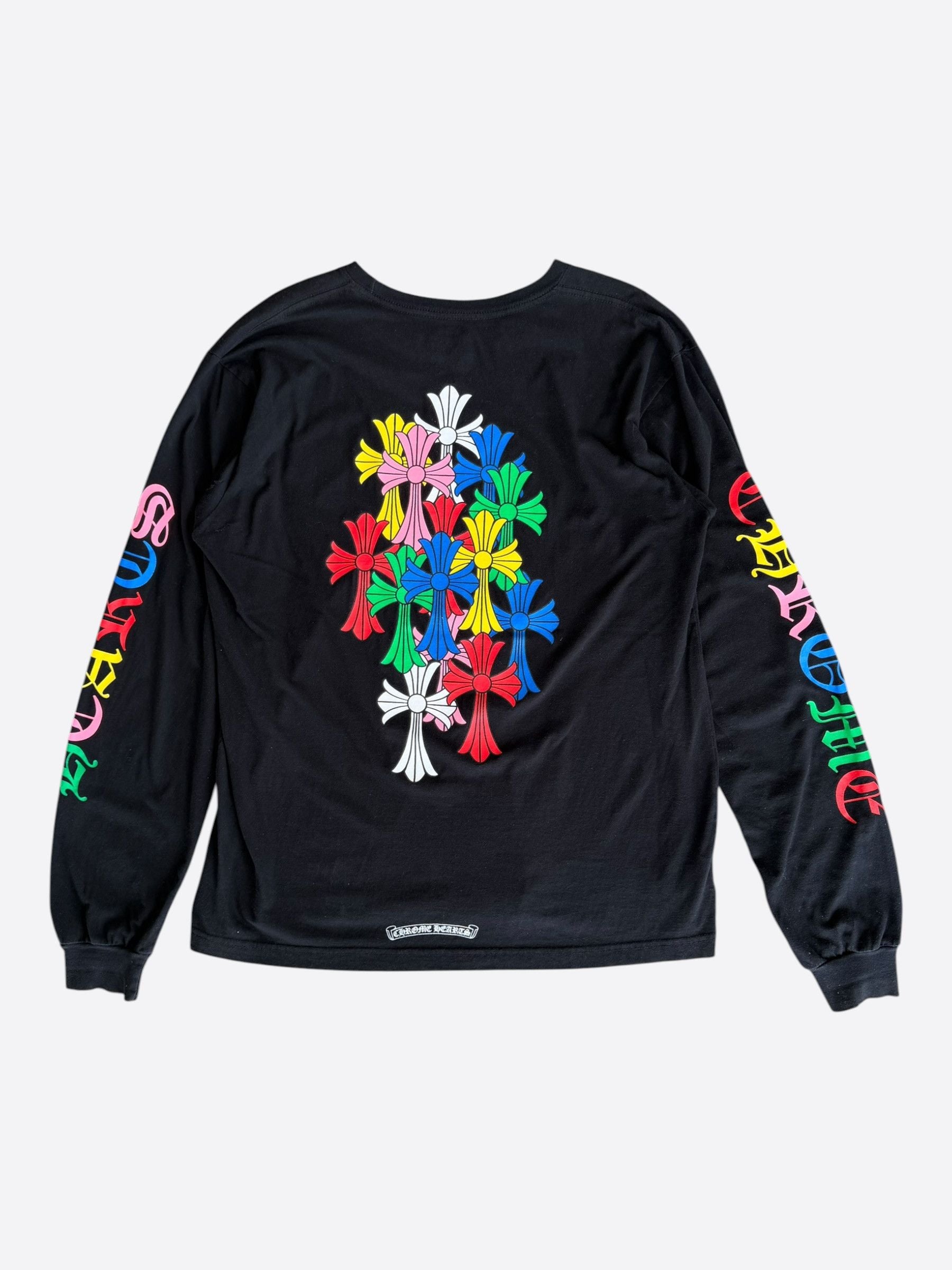 Chrome heart long sleeves with back hit